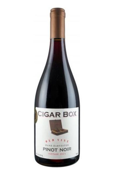 Cigar Box Pinot Noir Old Vine Hand Harvested 750ml