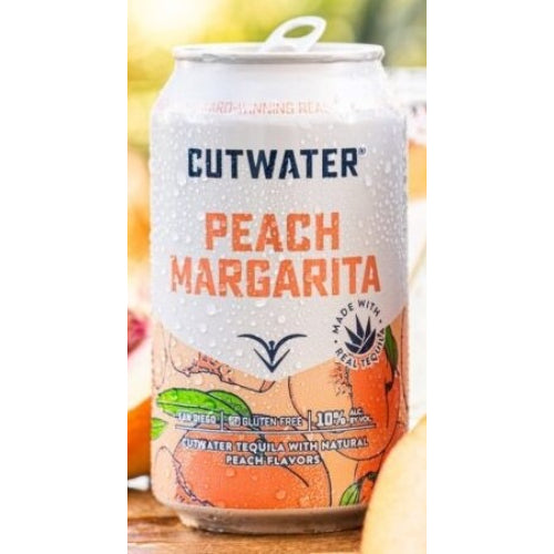 Cutwater Peach Margarita 4pk 12oz