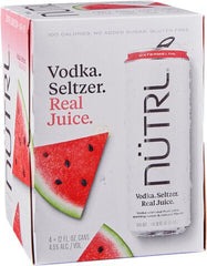 Nutrl Watermelon Vodka 4pk 355ml