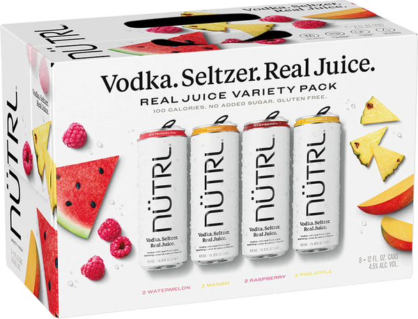 Nutrl Fruit Variety 8pk 355ml