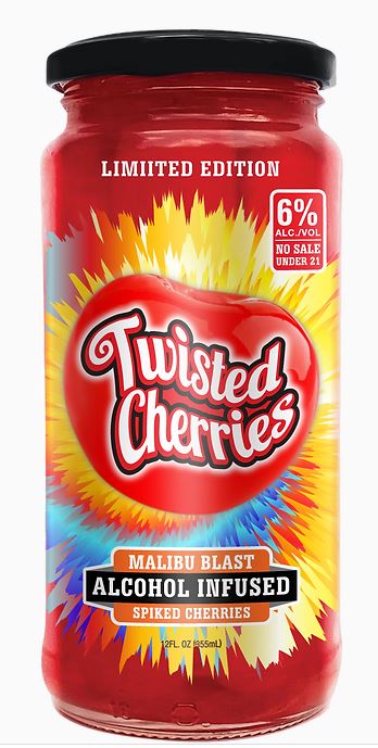 Twisted Cherries Malibu Blast 375ml