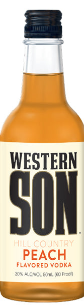 Western Son Peach Vodka 50ml