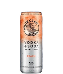White Claw Vodka Peach 4pk 355ml